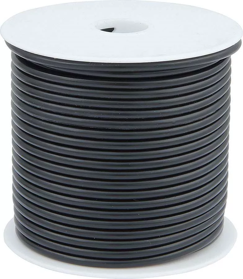 Allstar Performance Primary Wire - Black - 75' Spool - 10AWG