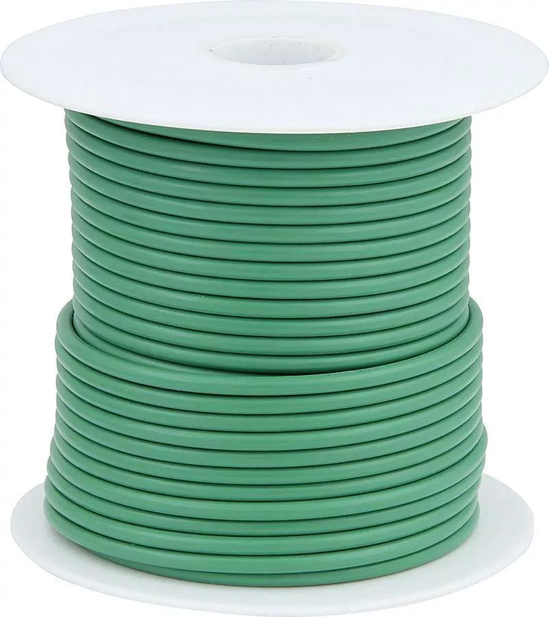Allstar Performance Primary Wire - Green - 100' Spool - 14AWG