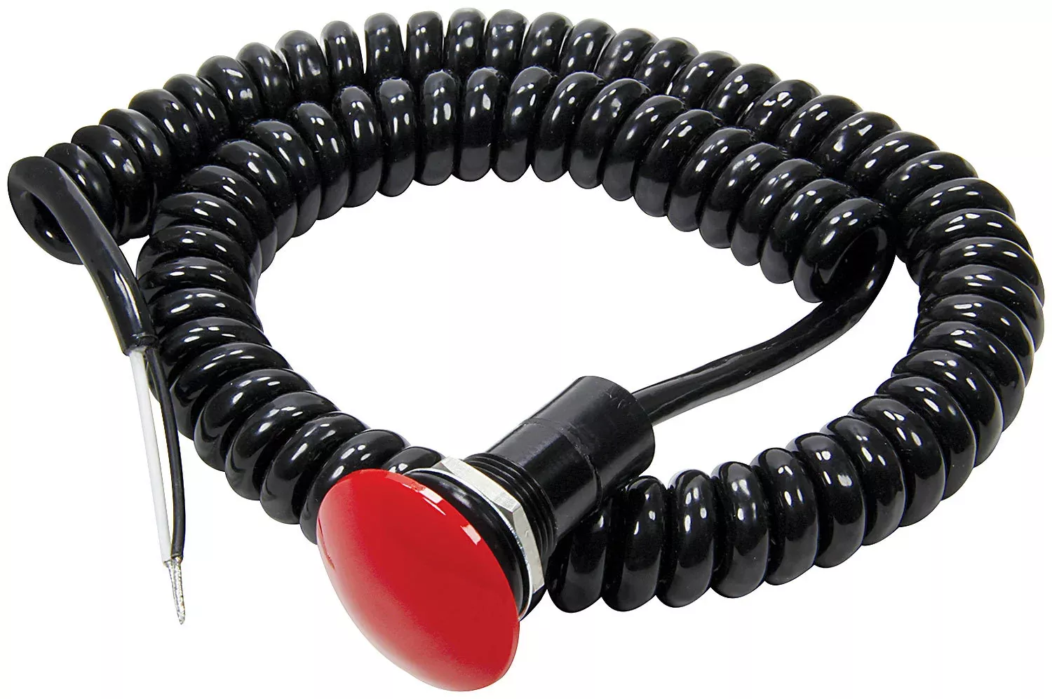 Allstar Performance Remote Button w/Cord Lg Red Button