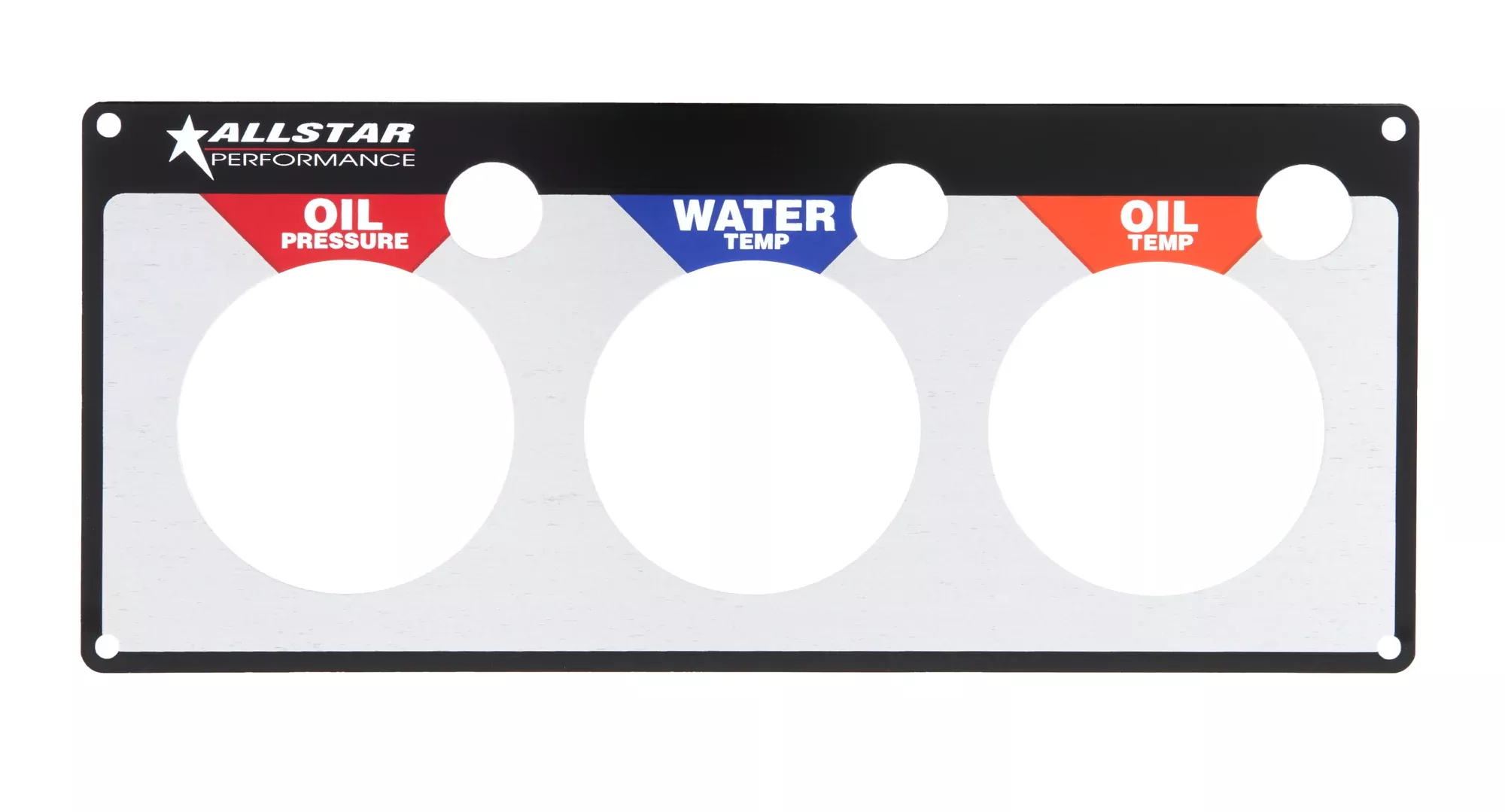 Allstar Performance Replacement 3 Gauge Panel - WT/OP/OT