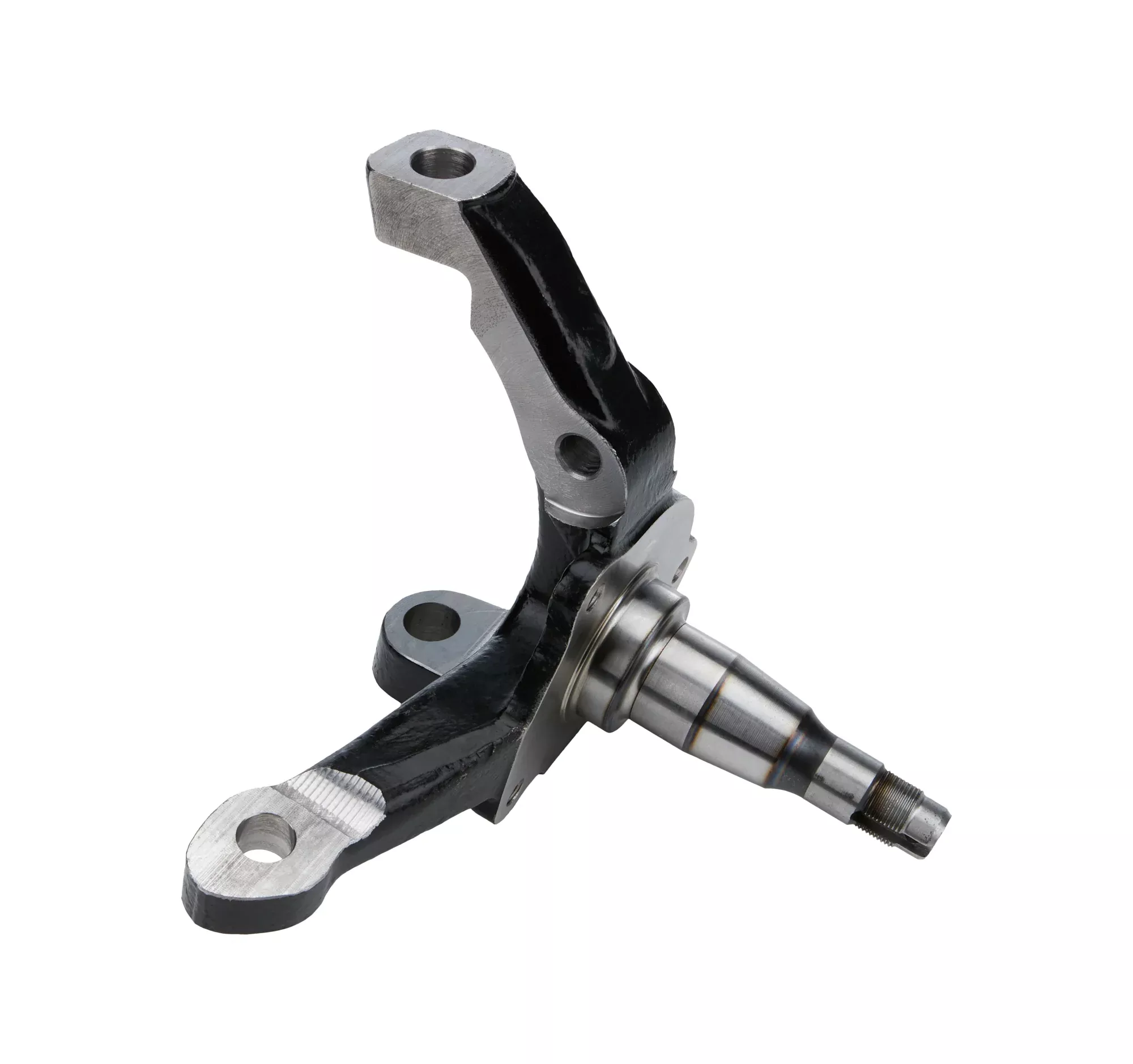 Allstar Performance Spindle - 10 Degree - 1.5" Taper - Driver Side - Forged Steel - Black Paint