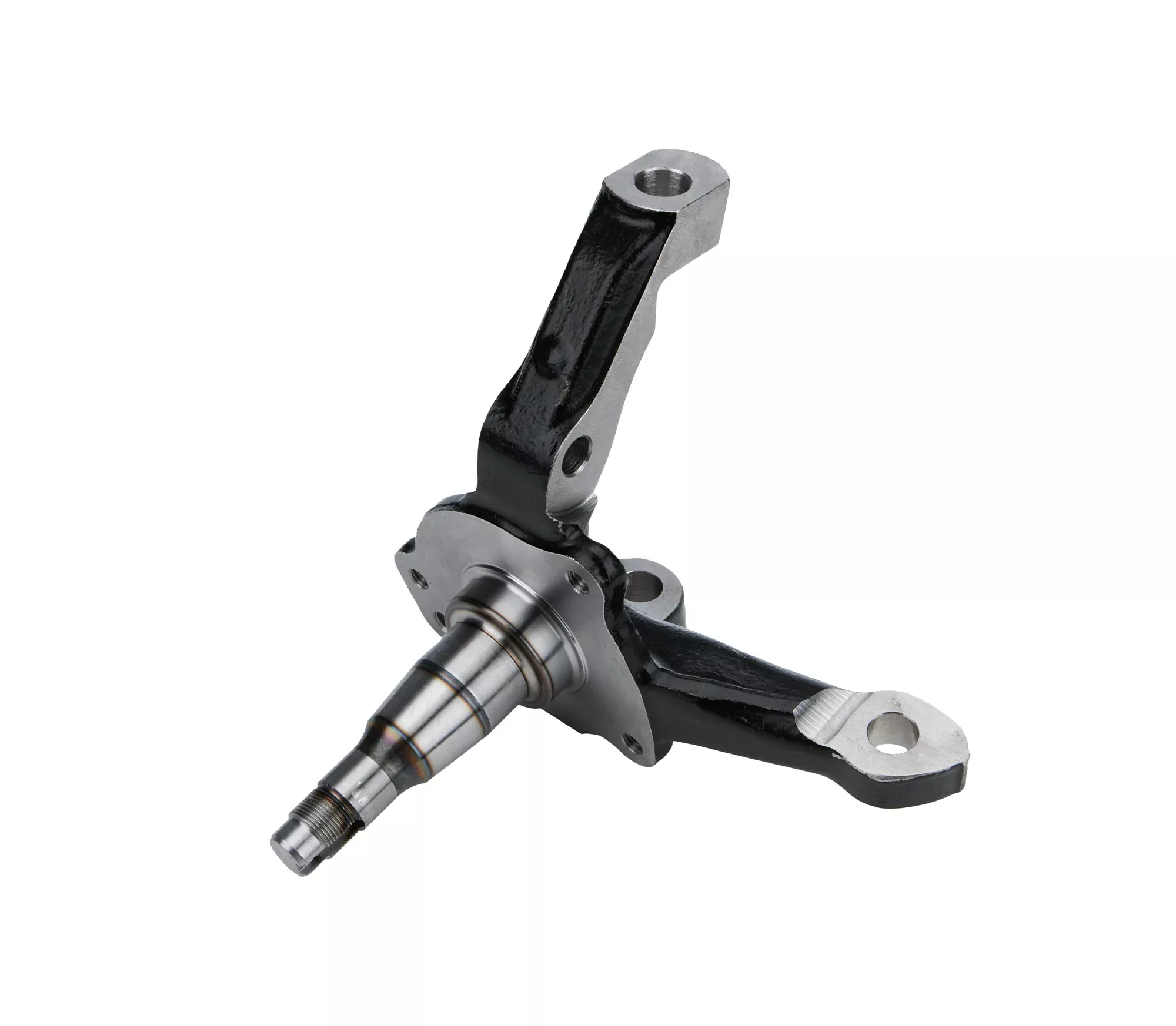 Allstar Performance Spindle - 10 Degree - 1.5" Taper - Passenger Side - Forged Steel - Black Paint