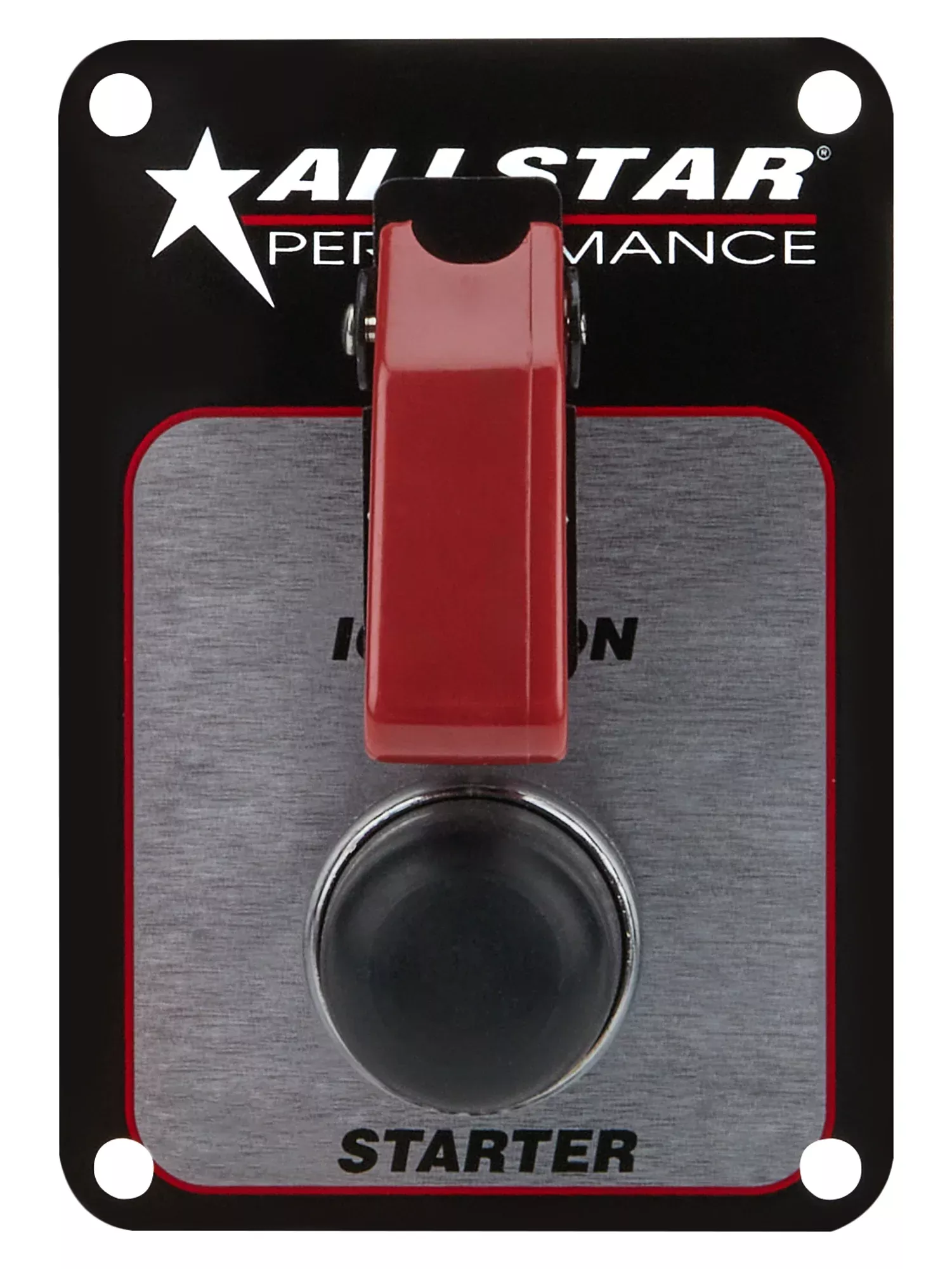 Allstar Performance Standard Ignition Switch Panel w/ Flip-Up Switch