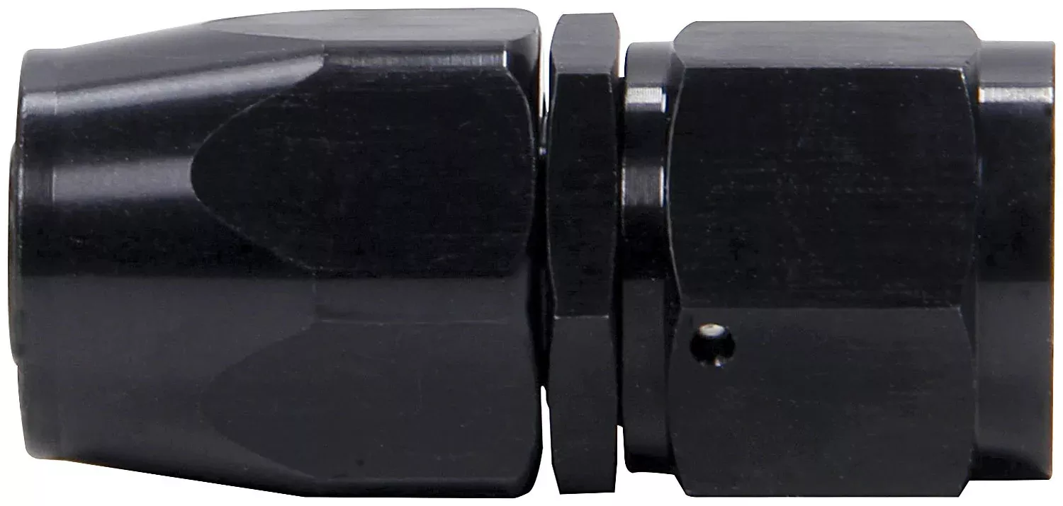 Allstar Performance Straight Power Steering Hose End -10 AN Hose to -10 AN Female - Black