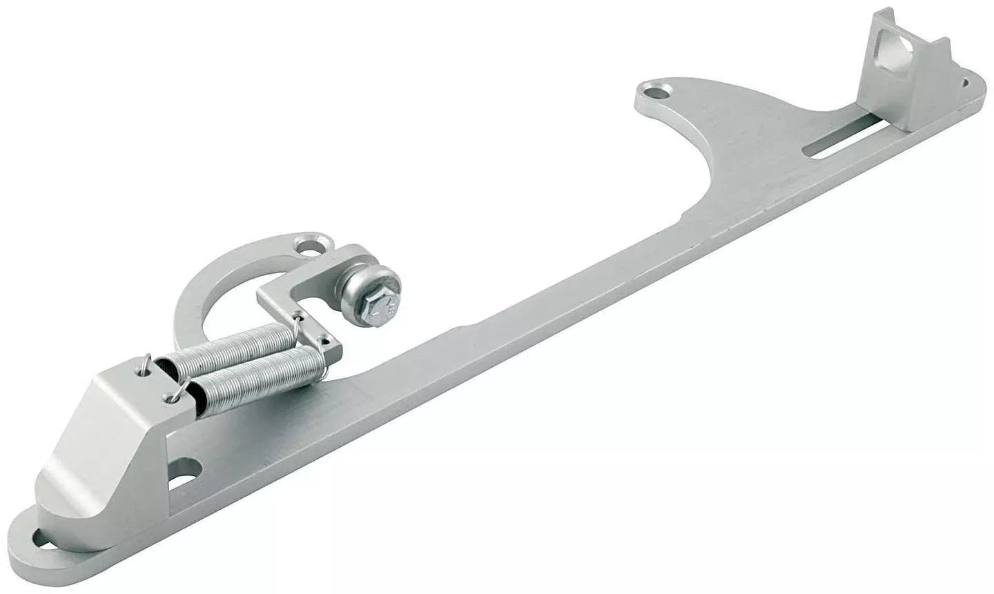 Allstar Performance Throttle Bracket With Spring 4150/Edelbrock, GM Silver