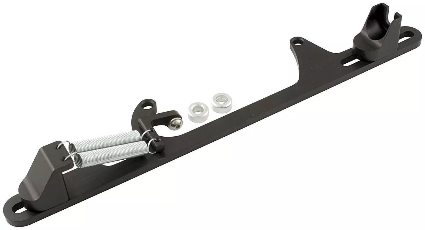 Allstar Performance Throttle Bracket With Spring 4500/Ford Black