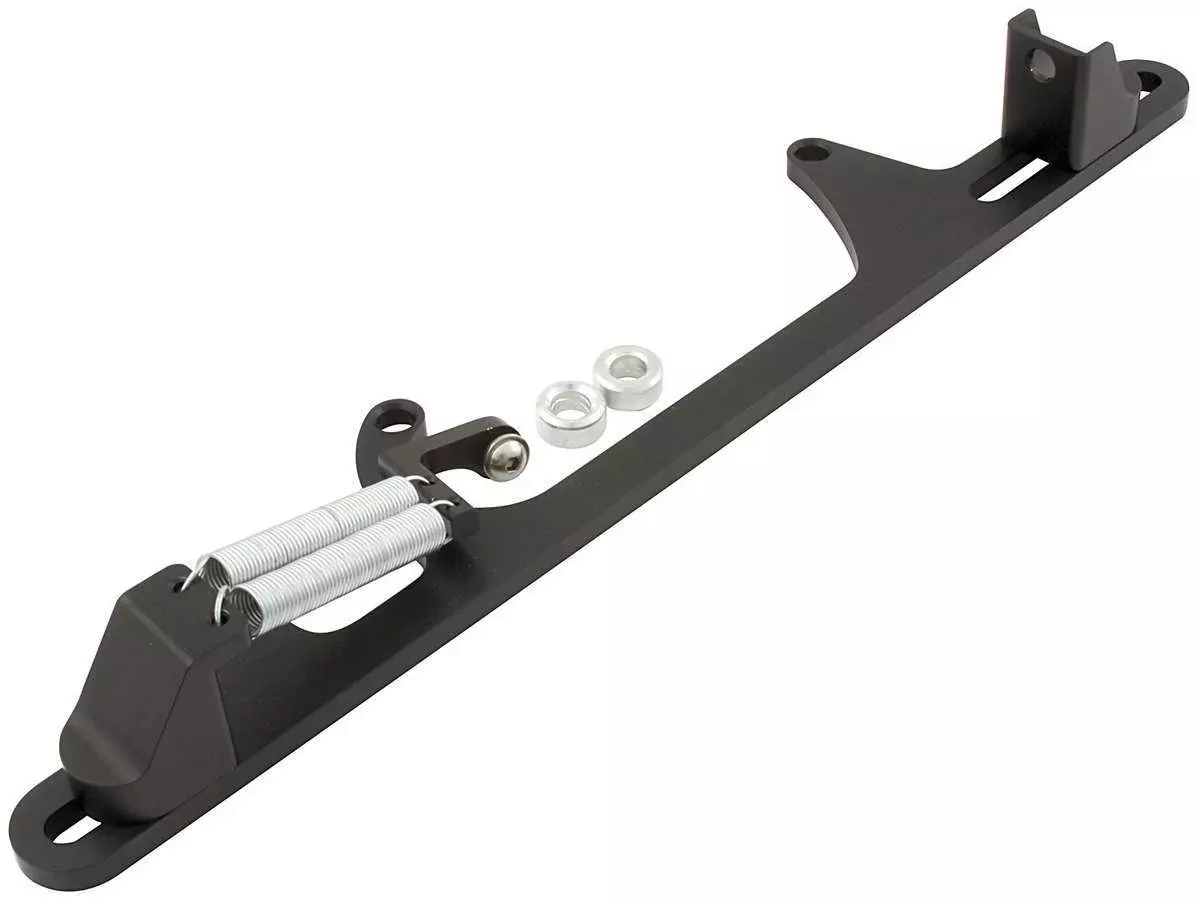 Allstar Performance Throttle Bracket With Spring 4500/Lokar Black