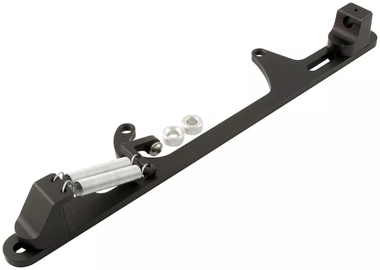 Allstar Performance Throttle Bracket With Spring 4500/Morse Black