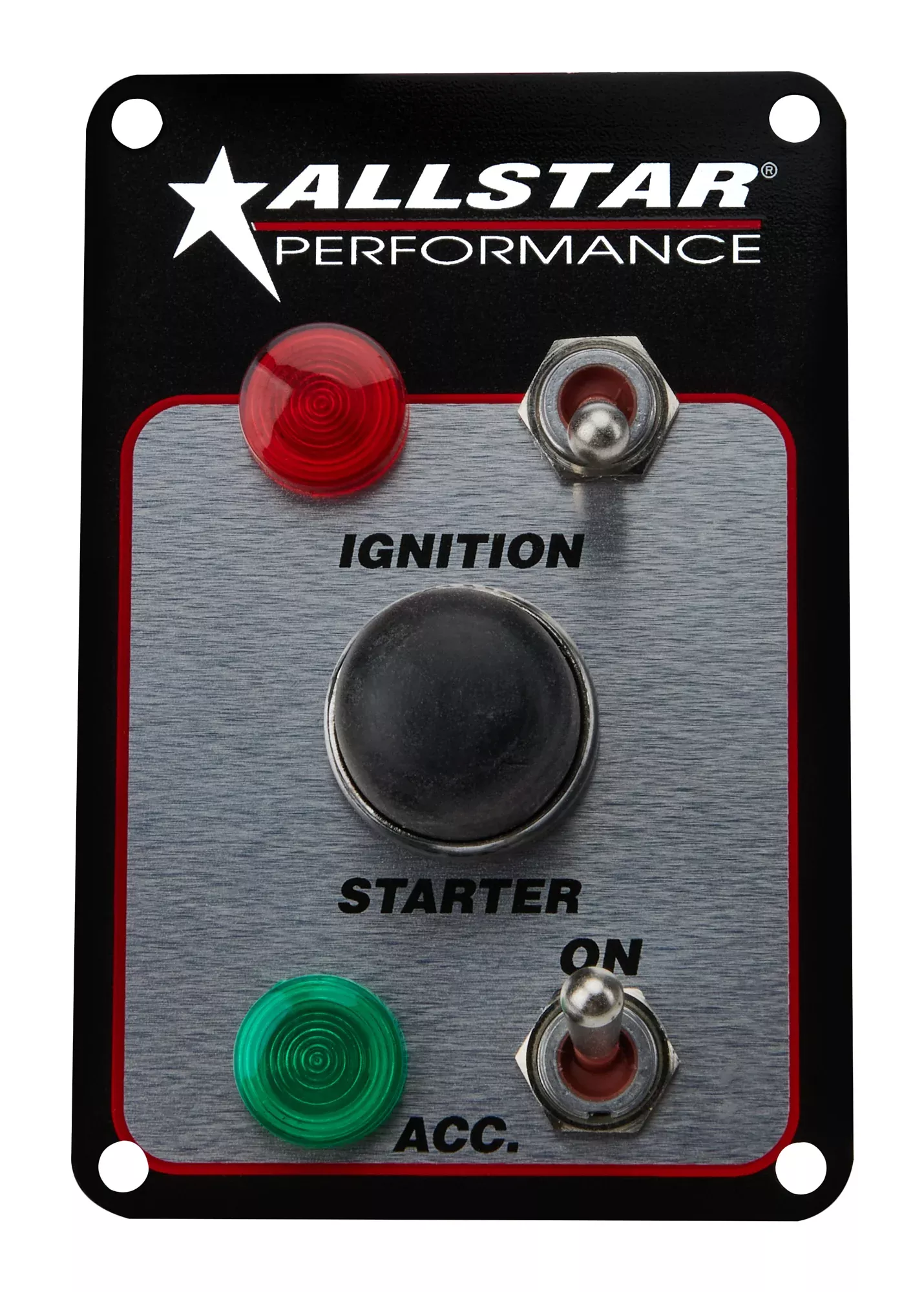 Allstar Performance Waterproof Switch Panel - Two Switches w/ Light