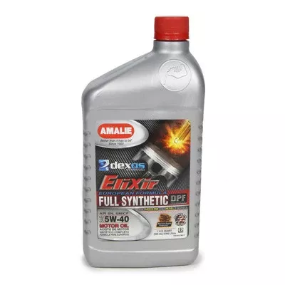 Amalie Elixir European Formula dexos2 Full-Synthetic Motor Oil 5W40