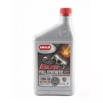 Amalie Elixir Full Synthetic Dexos1 0W20