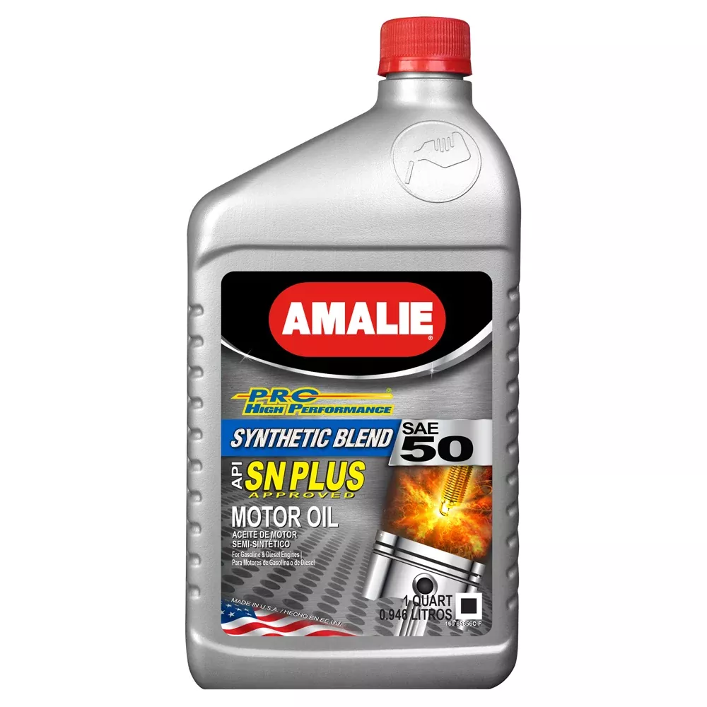 Amalie PRO High Performance Synthetic Blend Oil 50W