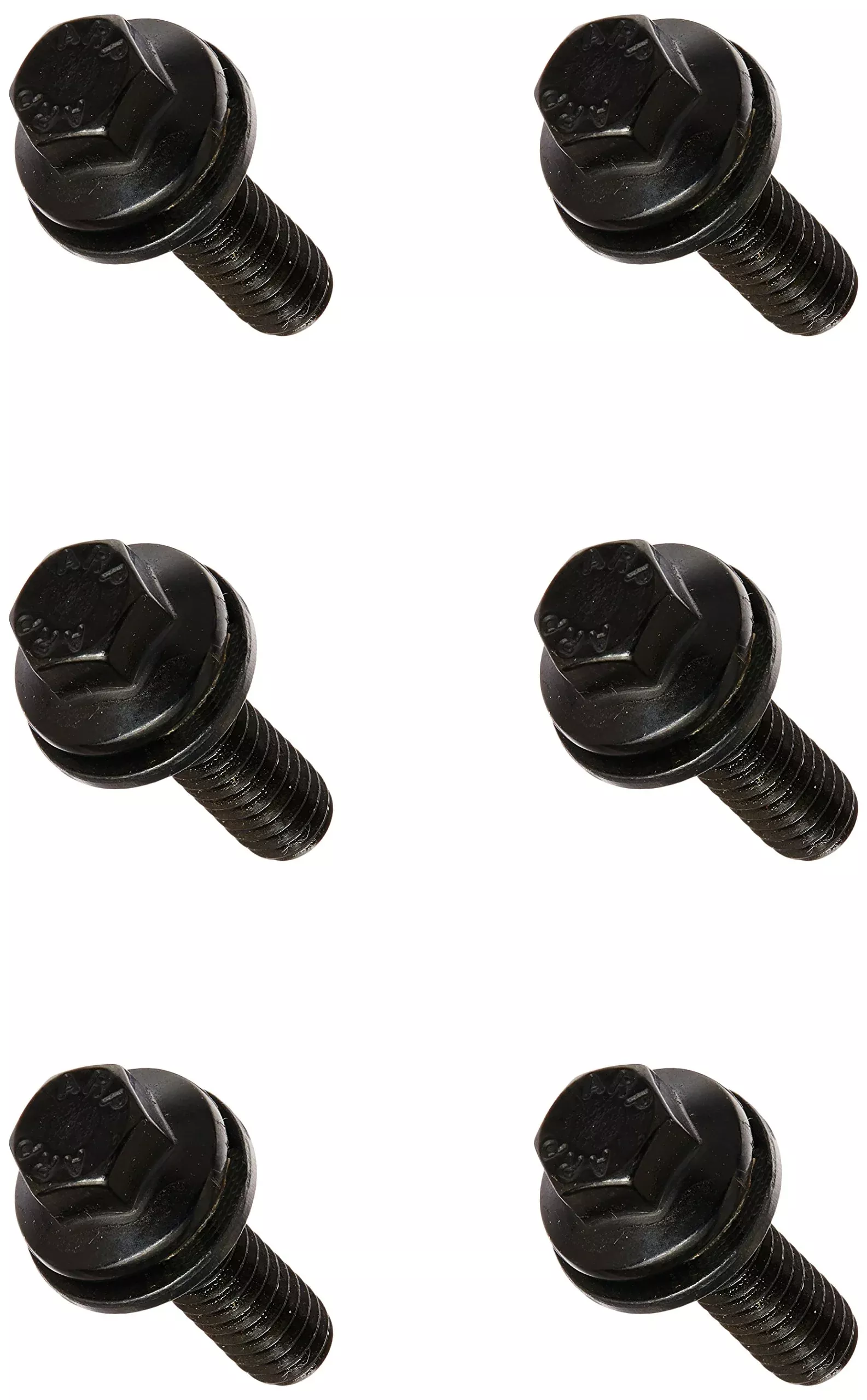 ARP Hex Valve Cover Bolt Kit - Model 100-7507, Black, Durable Aluminum