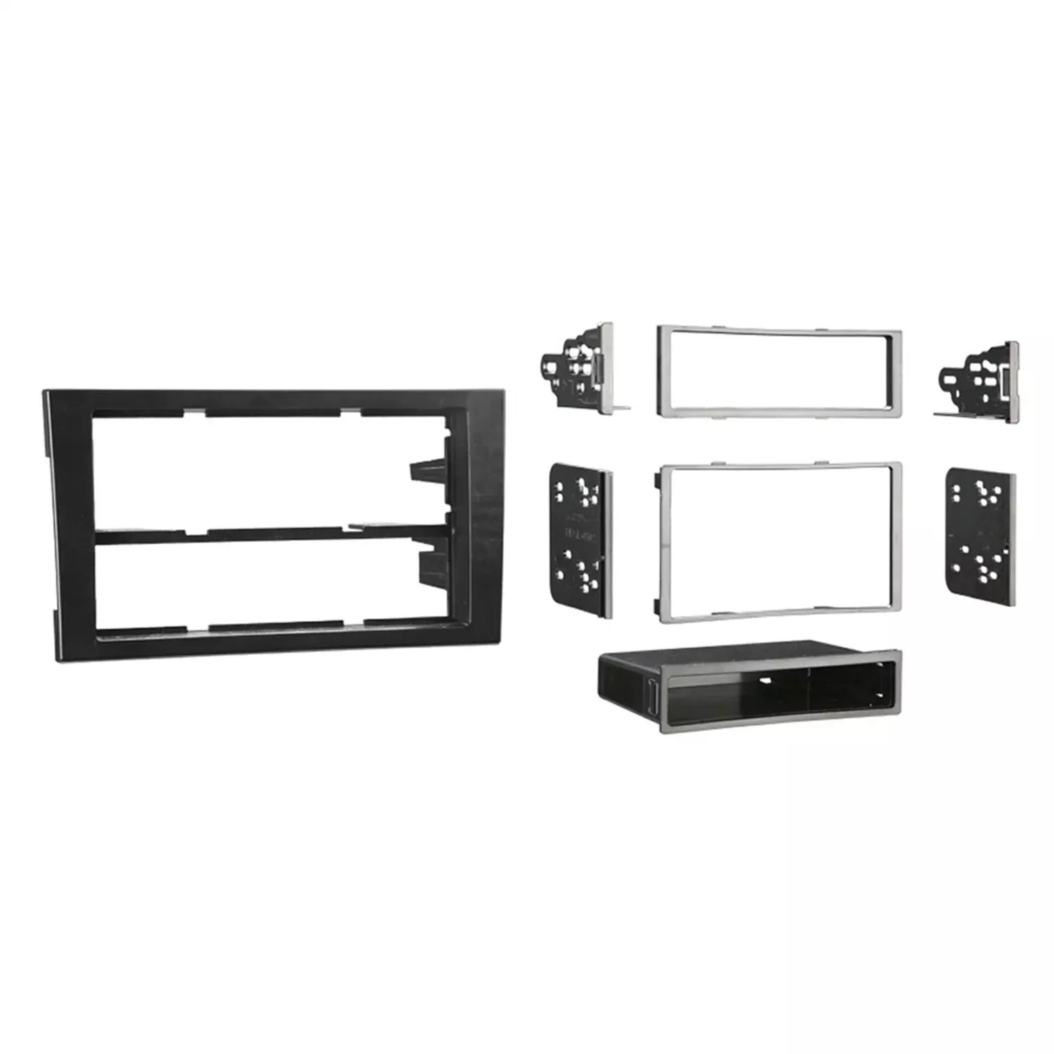 Audi A4 02 - 08 Sdin - Ddin Kit (Matte Black)
