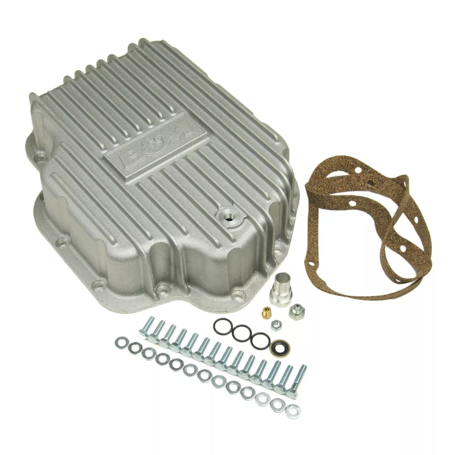 B&M 20280 Cast Aluminum Extra Depth Transmission Pan