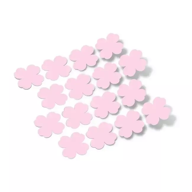 Baby Pink Shamrock Vinyl Wall Decals