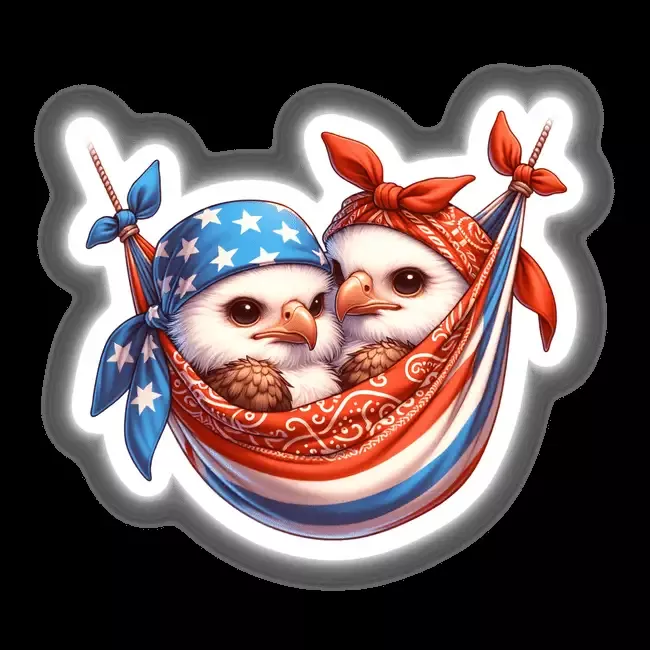 Bald Eagles in Bandana Hammock USA