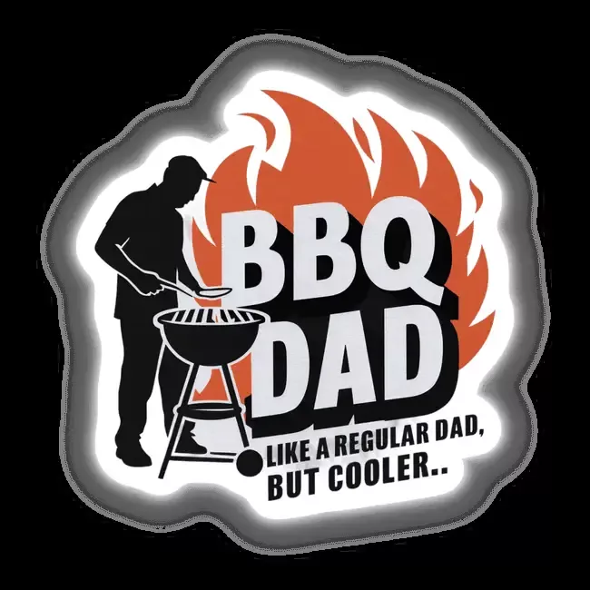 BBQ Dad – Like a Regular Dad But Cooler