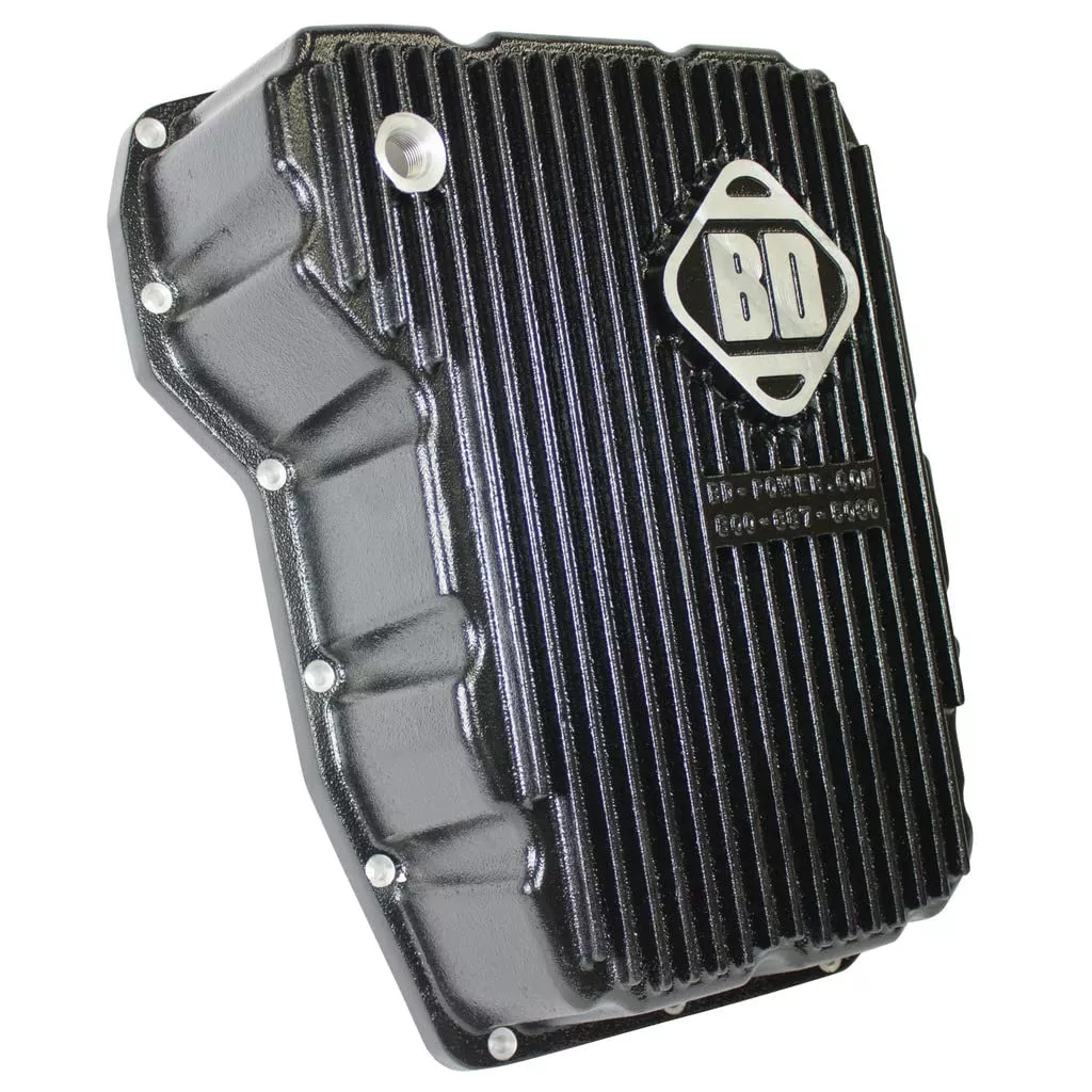 Bd Diesel Performance 1061525 Transmission Pan, Black