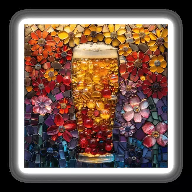 Beer Mosaic Jewels