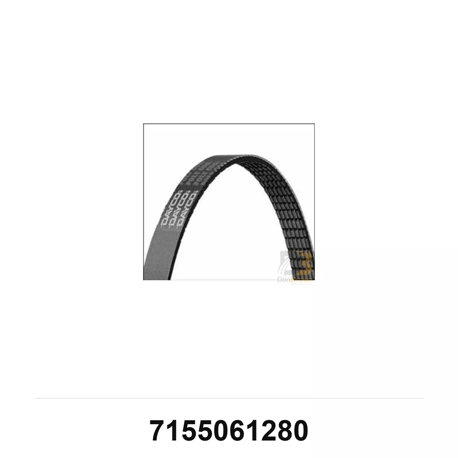 Belt, Poly-V, 6K Goove, 128.0" OEL 7155061280