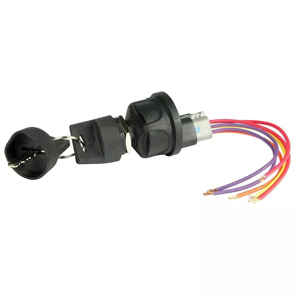Bep 4 Position Sealed Ignition Accessory/Off/Ignition Accessory/Start Switches & Lanyards