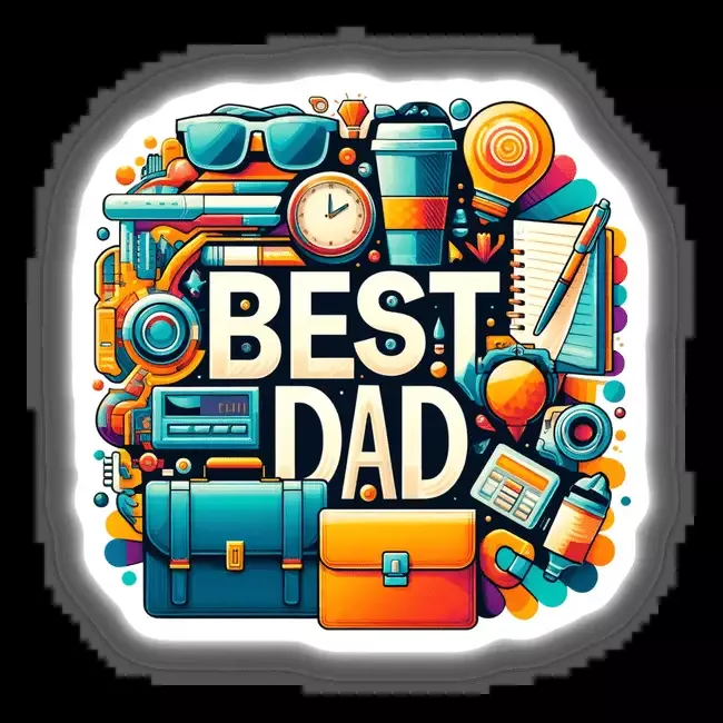 Best Dad Working Father Office