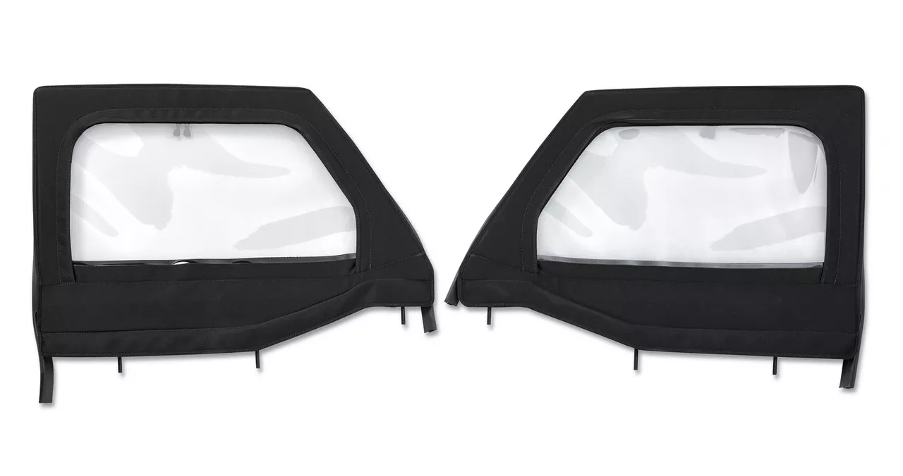 Bestop 51742-17 HighRock 4x4™ Element™ Upper Fabric Half Doors