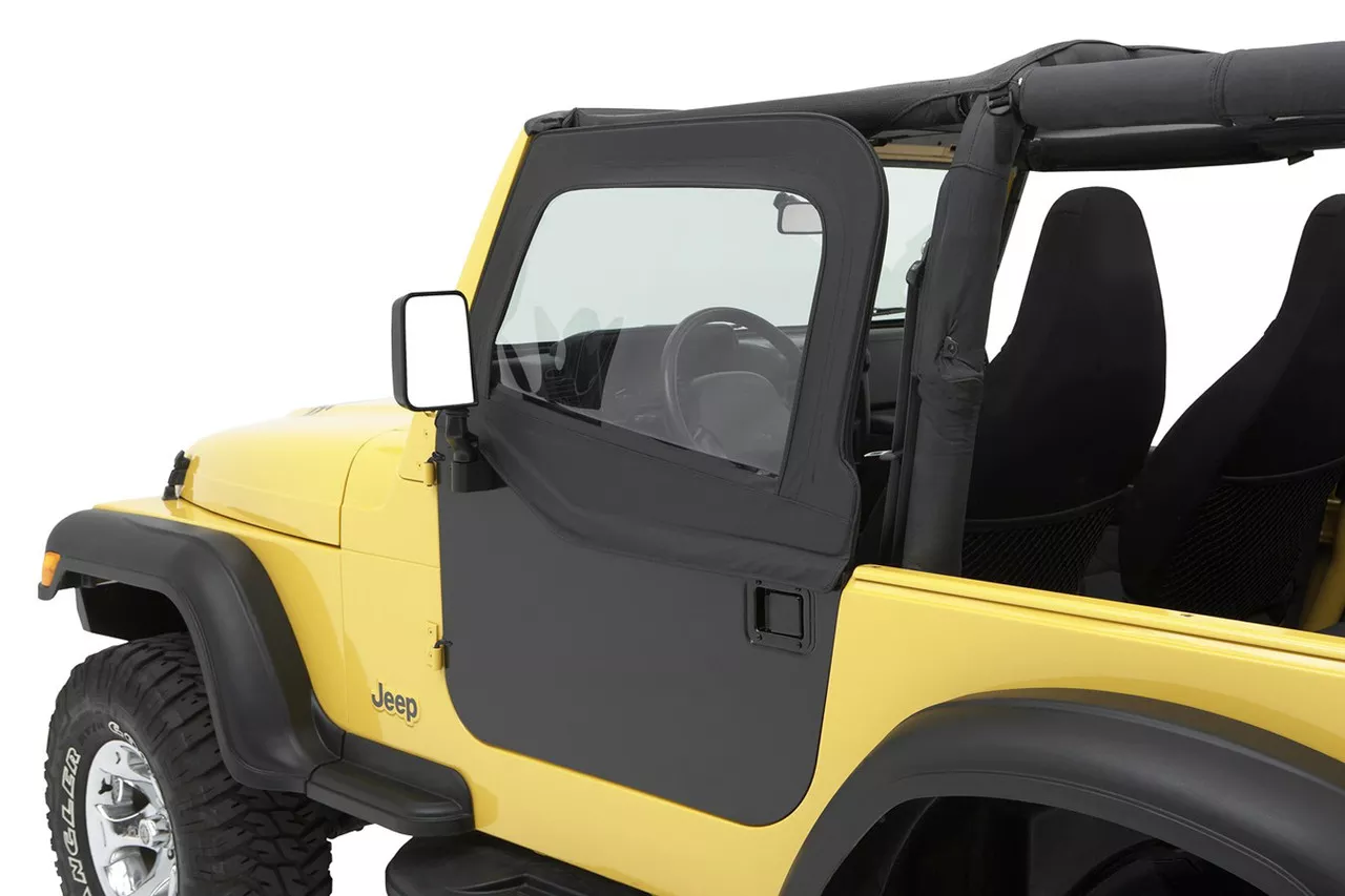 Bestop 51795-15 HighRock 4x4™ Element™ Upper Fabric Half Doors