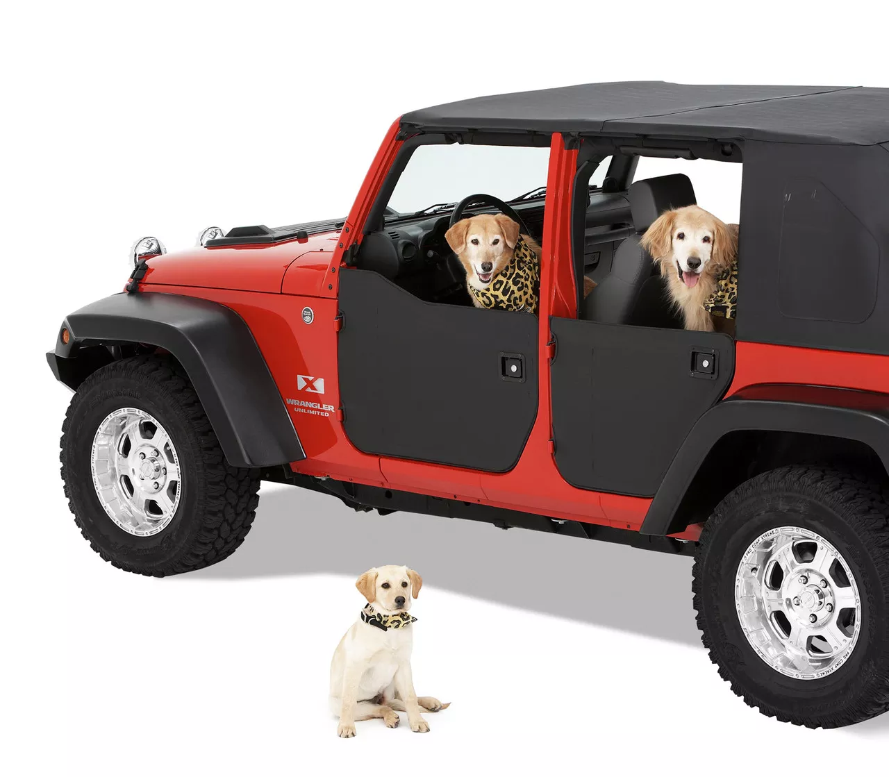 Bestop 51803-01 HighRock 4x4™ Element™ Door Enclosure Panels