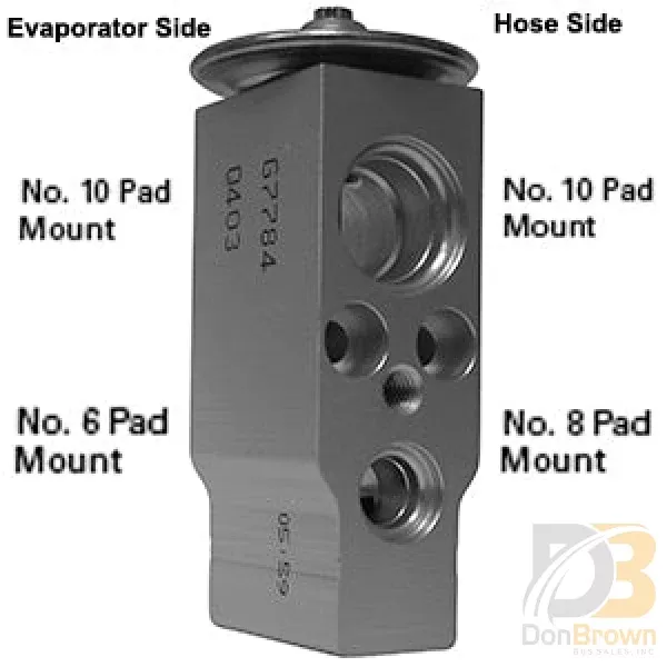 Block Type Expansion Valve 1813014 1000477644