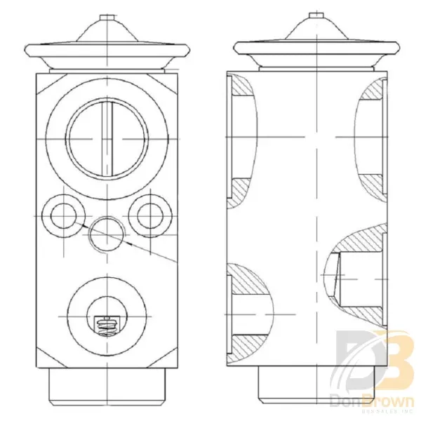 Block Type Expansion Valve 1814004 1001398381