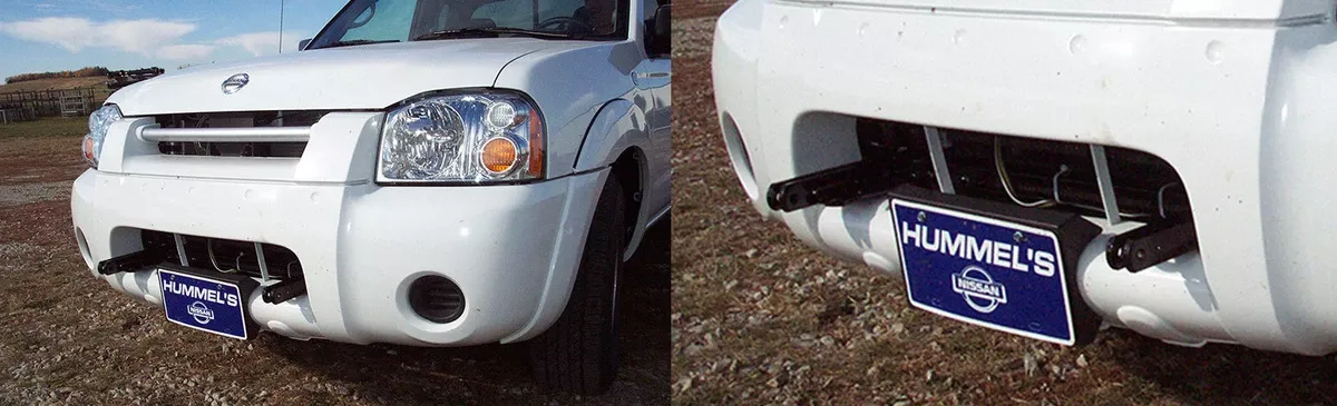 BlueOx Tow Bar Base Plate, Front Mount, RV Flat Towing for Select, NISSAN XTERRA