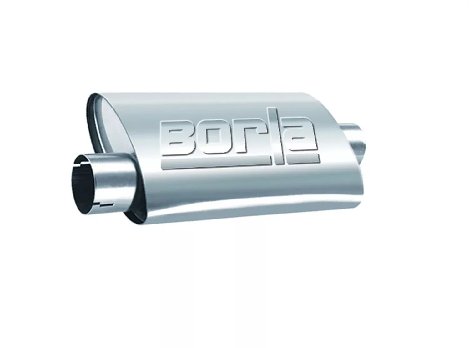 Borla 40658 Universal Turbo Center/Offset Muffler
