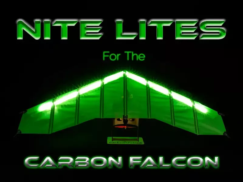 Carbon Falcon – Nite Lites – White