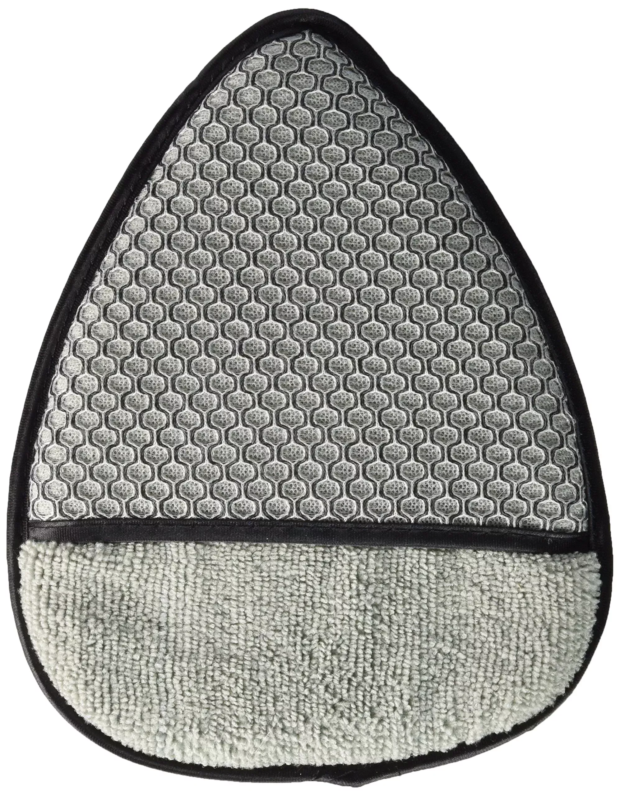 Carrand 40313 2-In-1 Microfiber Wheel Detailer Wash Mitt , Grey