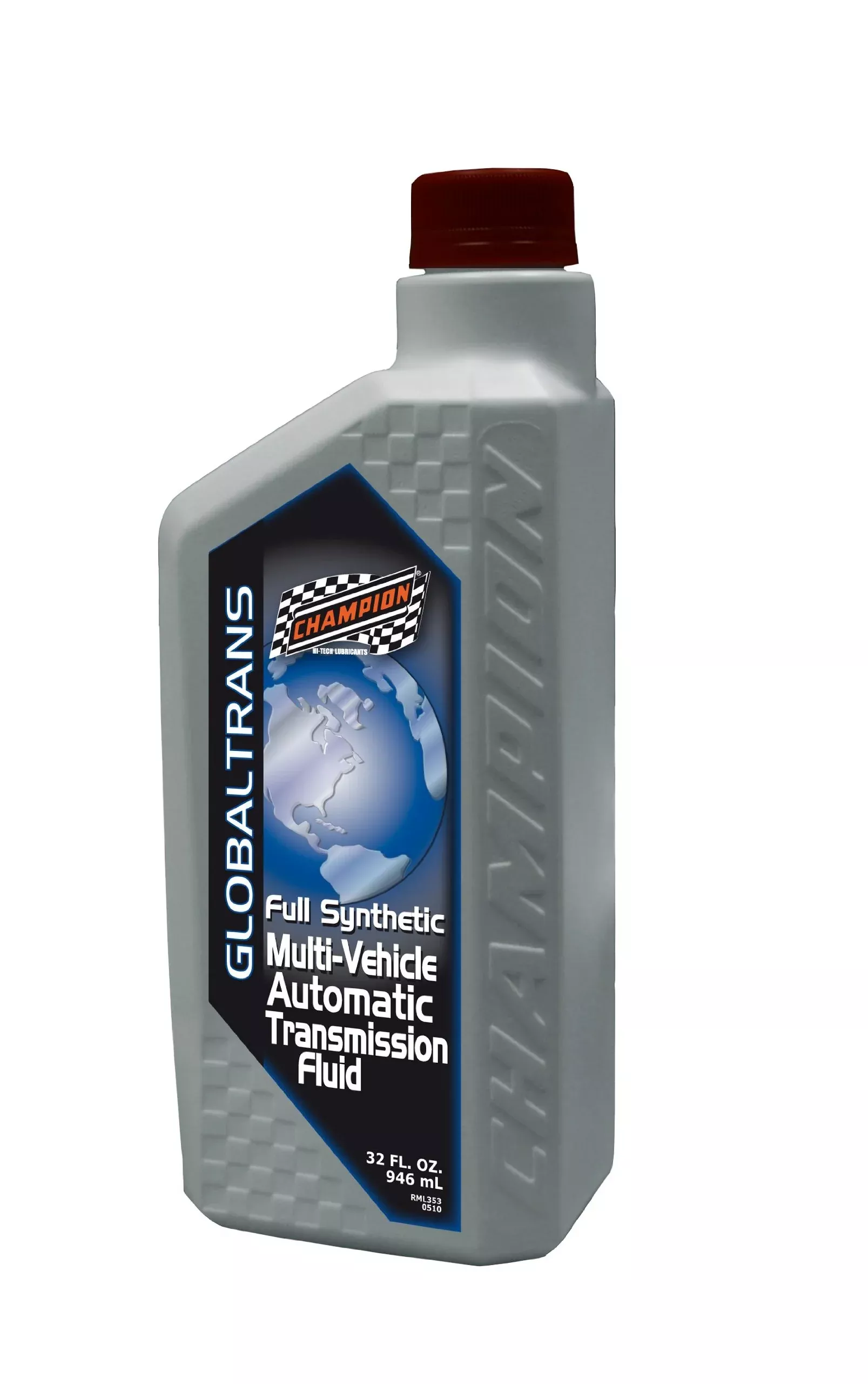 Champion Brands 4357H-Each Globaltrans Full Synthetic Transmission Fluid - 1 Quart
