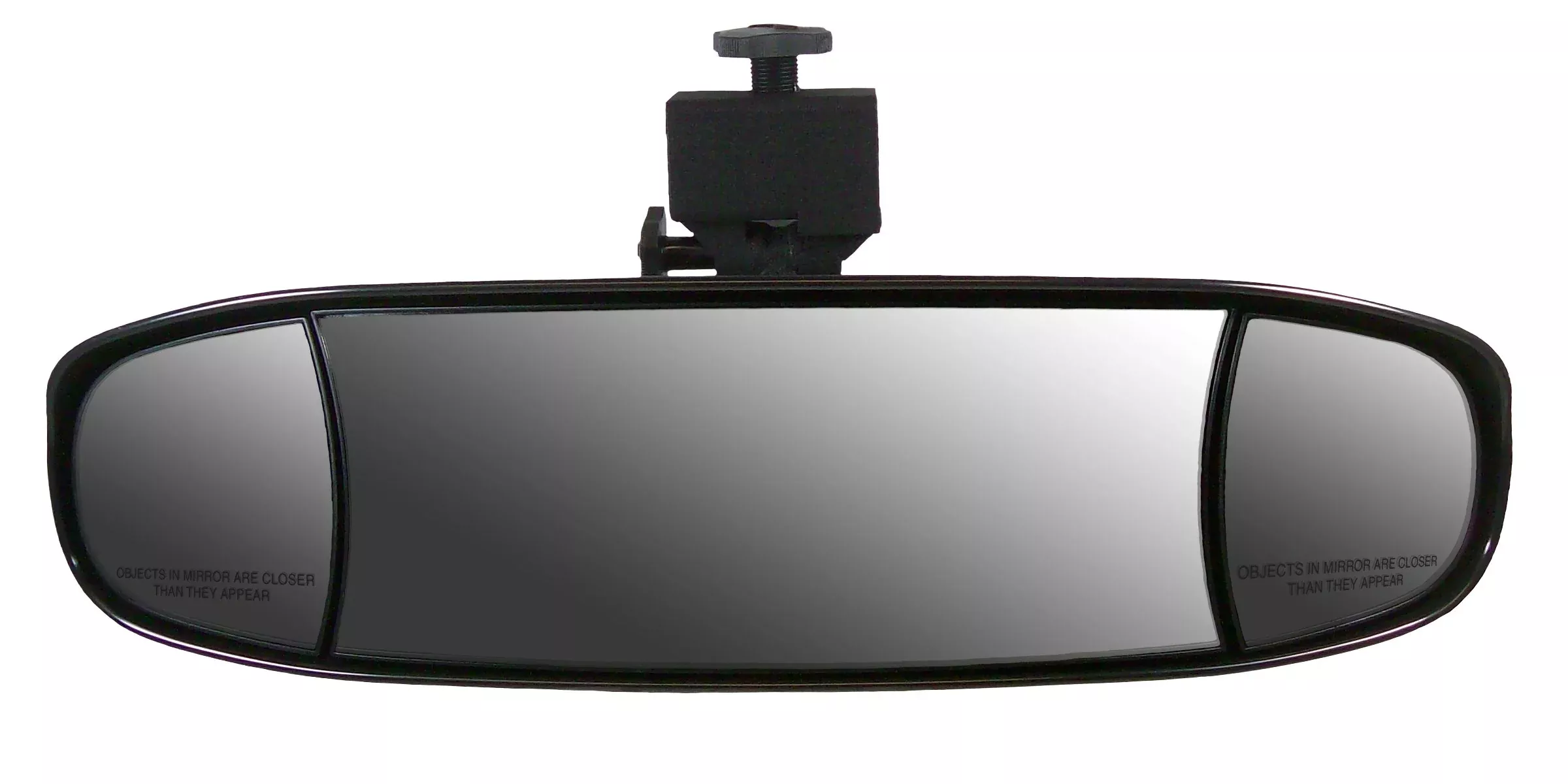 Cipa 02022 Extreme 7" X 20" Marine Mirror, Black
