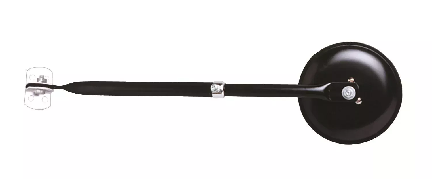 Cipa 49704, 5" Round Cj2A, Cj3A, Cj3B, Cj5, Cj6" , Black