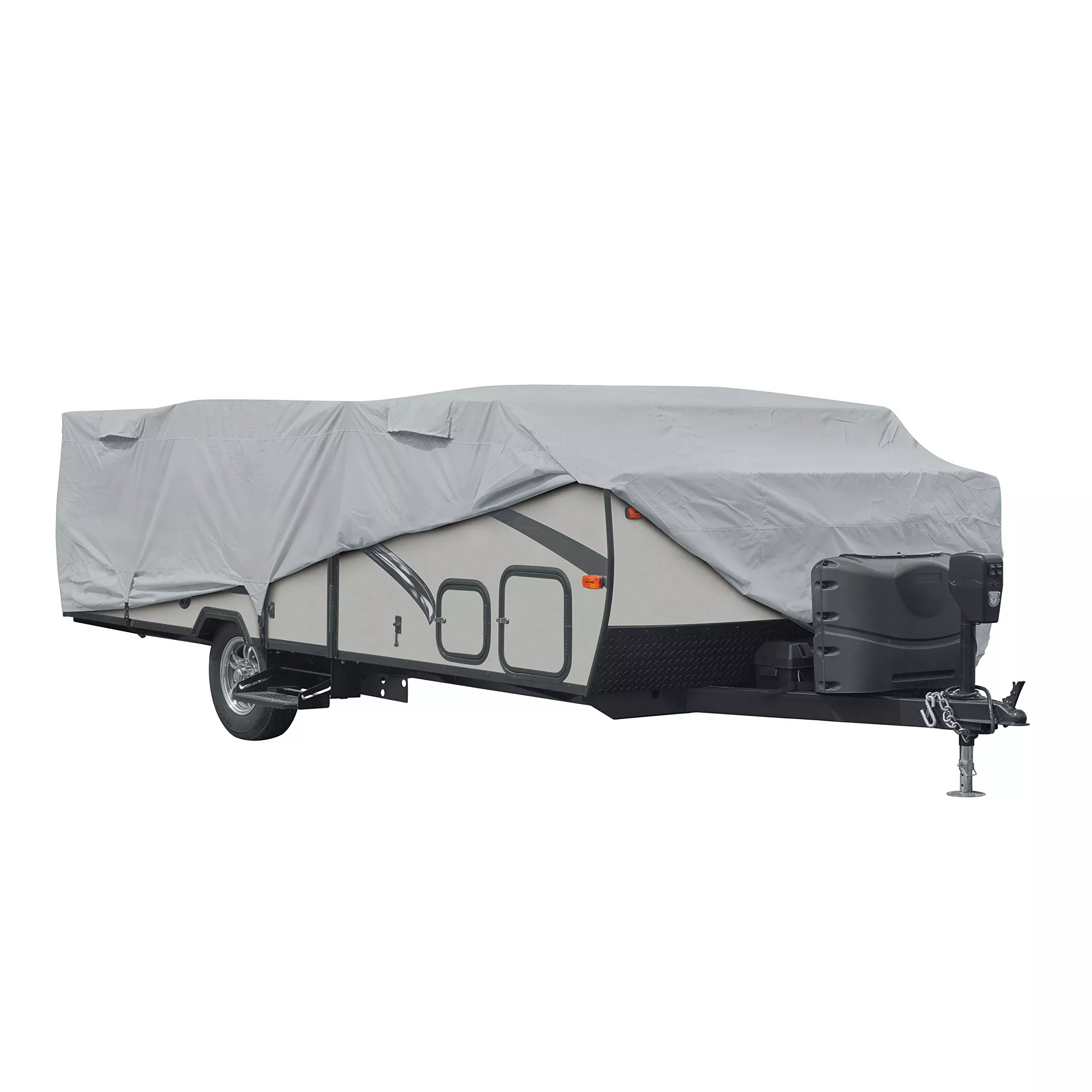 Classic Accessories Over Drive Permapro Folding Camping Trailer Cover, Fits 10'-12'L, Rv Cover, Camper Cover, Travel Trailer Cover