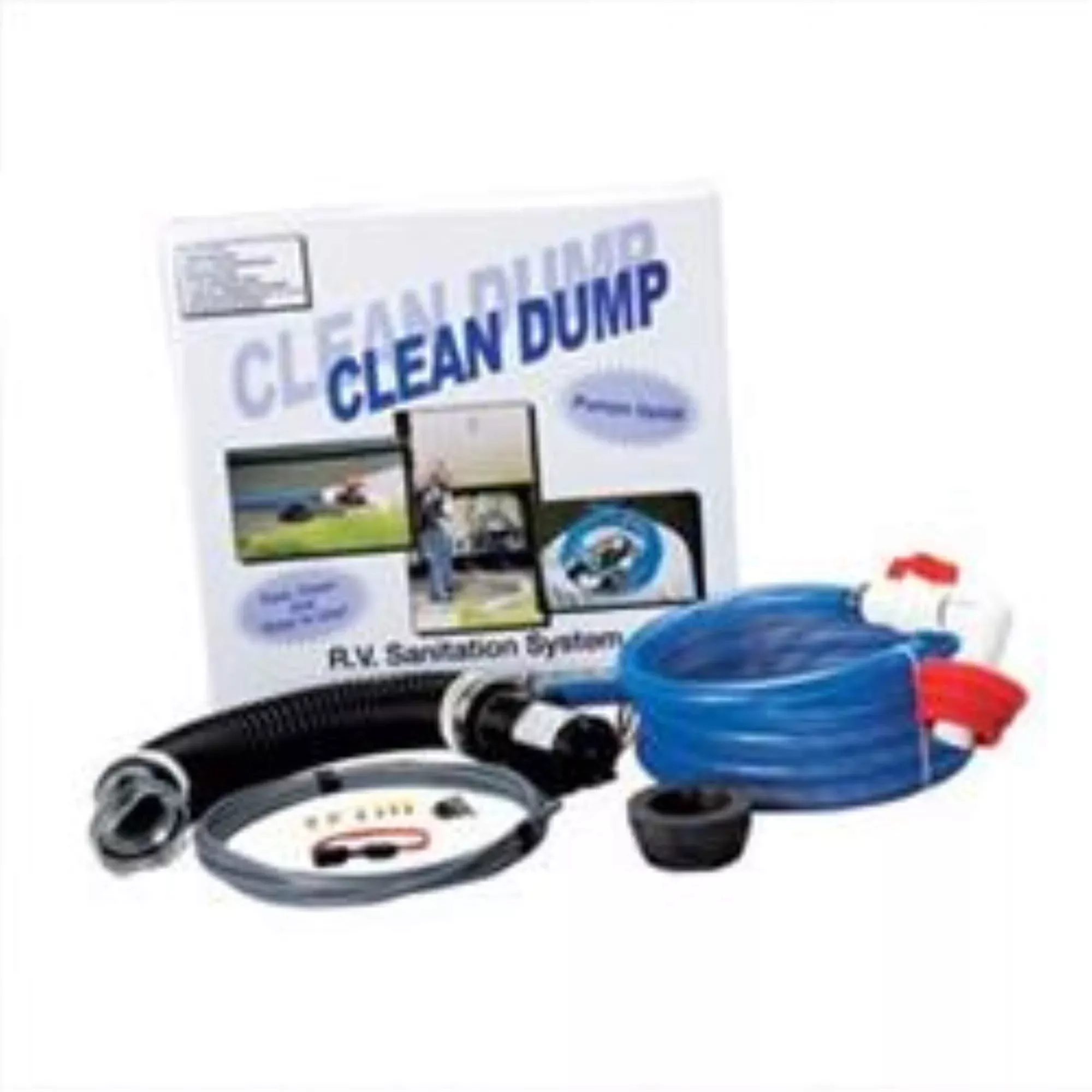Clean Dump Cdpu Permanently Installed Macerator System,Blue