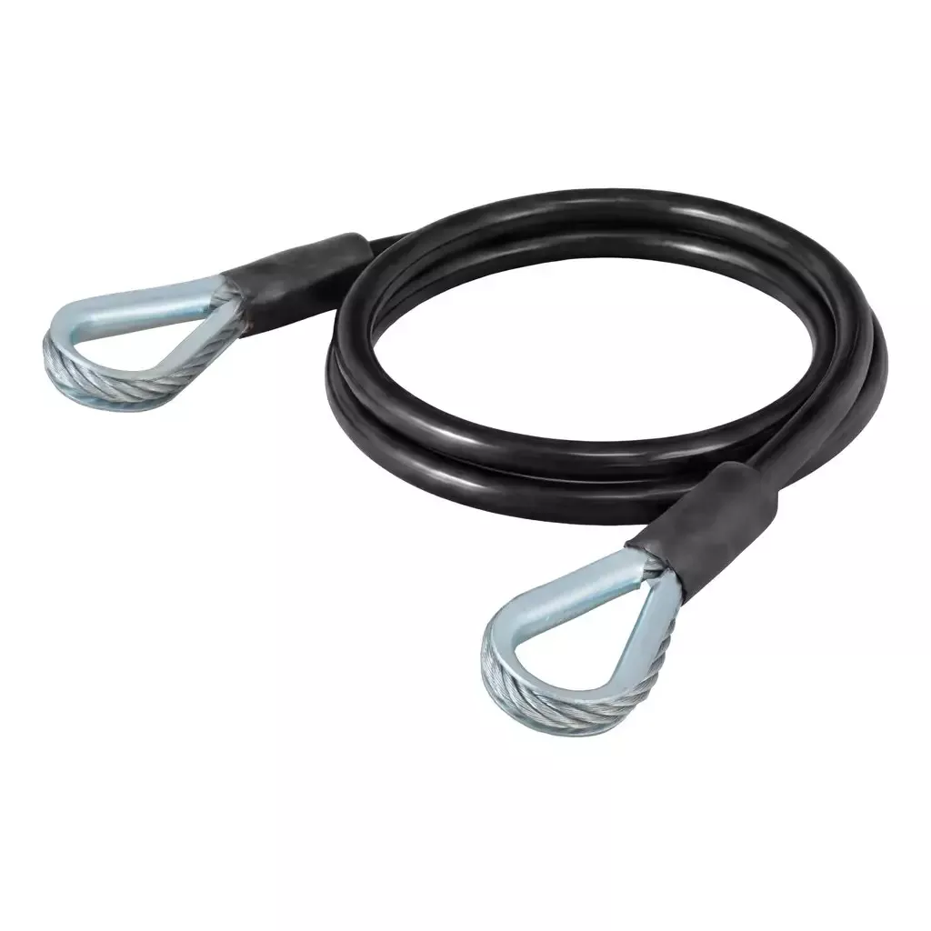 CURT 70007 Replacement 36" x 3/8" Diameter Tow Bar Base Plate Safety Cable (7,500 lbs)
