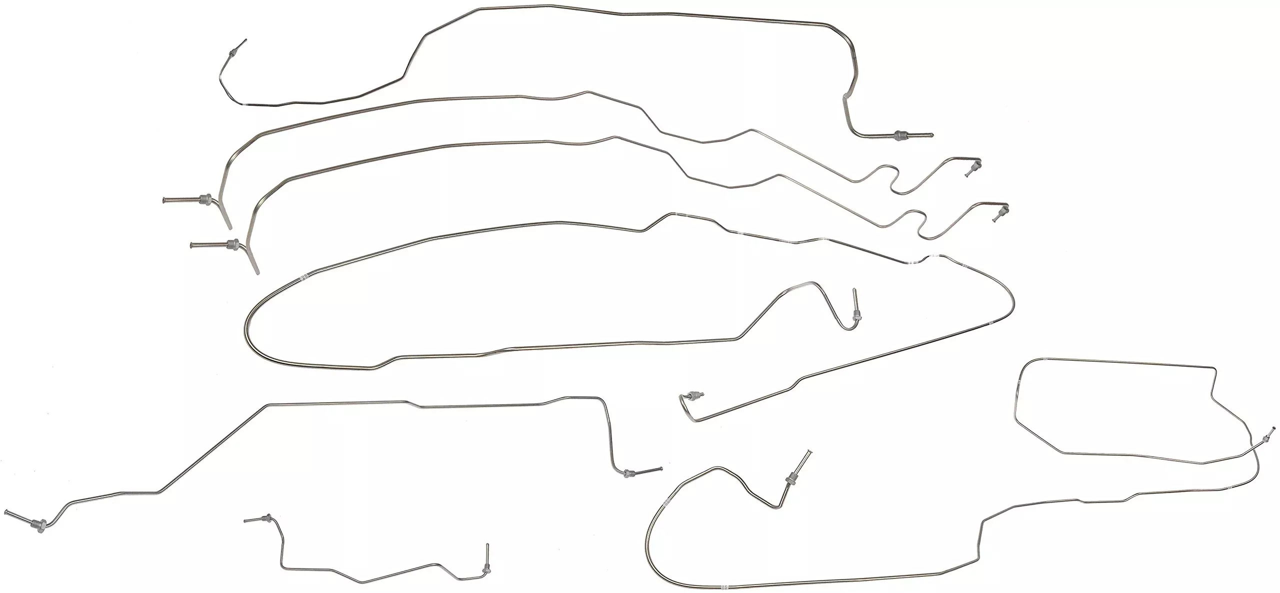 Dorman 919-122 Stainless Steel Brake Line Kit Compatible With Select Chevrolet / Gmc Models (Oe Fix)