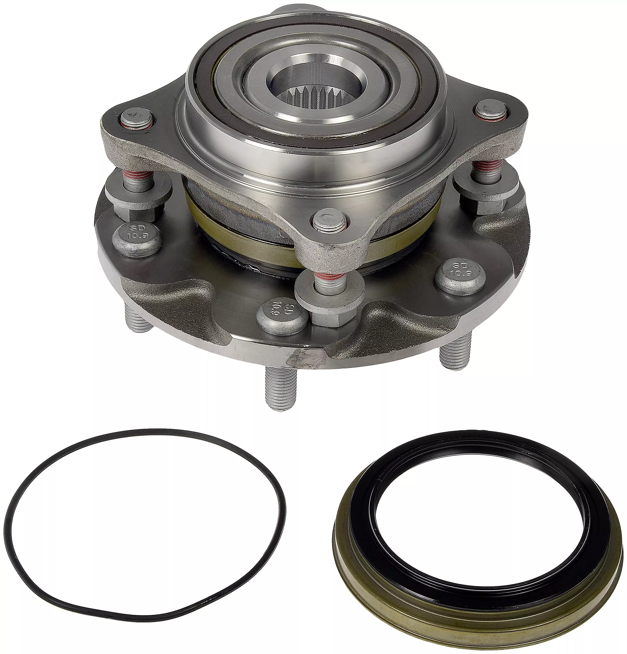 Dorman 950-001 Pre-Pressed Hub Assembly - Front Compatible With Select Lexus / Toyota Models (Oe Fix)