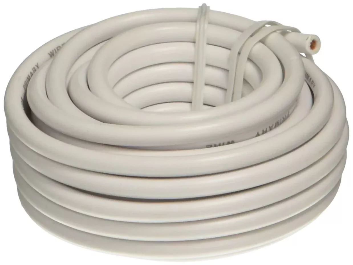 Dorman Help! 85711 Wire White 12 Gauge 12' *
