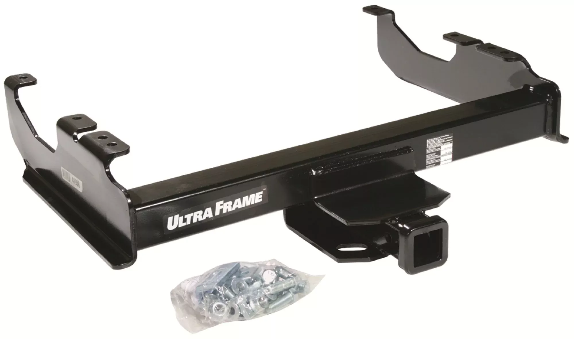 Draw-Tite Class 5 Ultra Frame Trailer Hitch, 2" Receiver, Black, Model 41938, Compatible with 2007-2022 Chevrolet Silverado 3500 HD