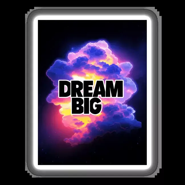 Dream Big Cosmic Cloud Design