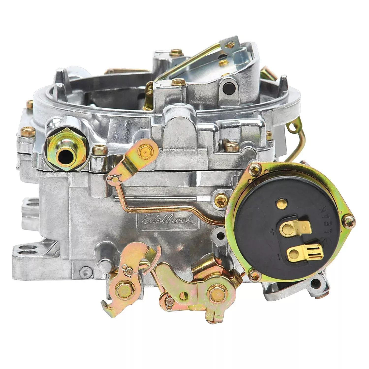 Edelbrock 1400 Performer 600 Cfm Square Bore 4-Barrel Air Valve Secondary Electric Choke New Carburetor