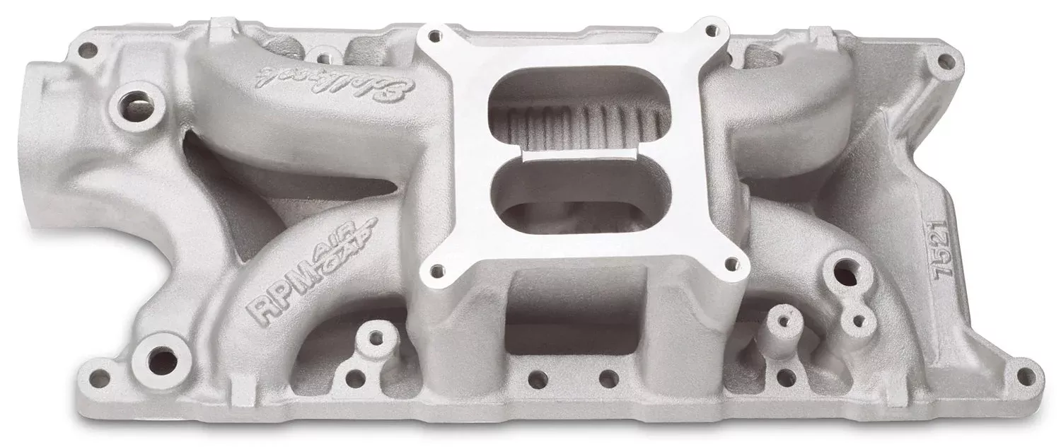 Edelbrock 7521 Performer Rpm Air-Gap Intake Manifold, Multi, One Size