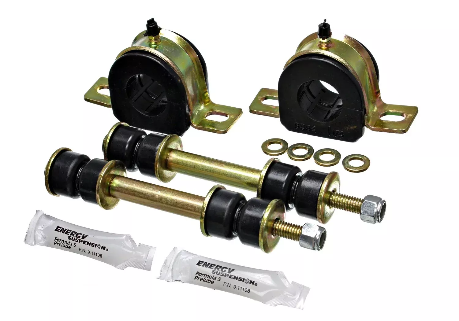 Energy Suspension 3.5178G 1-1/4 Greasable Sway Bar Set For Gm